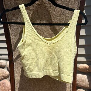 Out From Under Light Yellow Tank Top